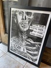 Travis barker signed autographed Book RARE poster Blink 182 Original HUGE 18x24 — photo 1