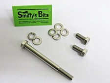 CLASSIC AUSTIN ROVER MINI  STAINLESS FITTING KIT N/S RADIATOR BRACKET AND MOUNT