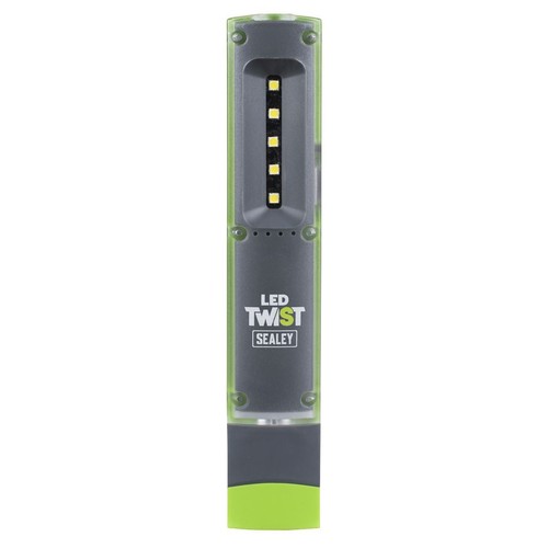 Sealey LED Inspection Light Twist Rechargeable Magnetic Base 1W & 1W SMD - Picture 9 of 12