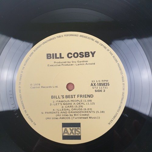 Bill Cosby - Bill's Best Friend 33 RPM Vinyl LP Record, 1978, Non-Music, Comedy - Picture 7 of 7