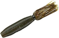 Smith Gary Yamamoto FAT IKA 100mm Dark Pumpkin/Purple and Emerald Flake lure