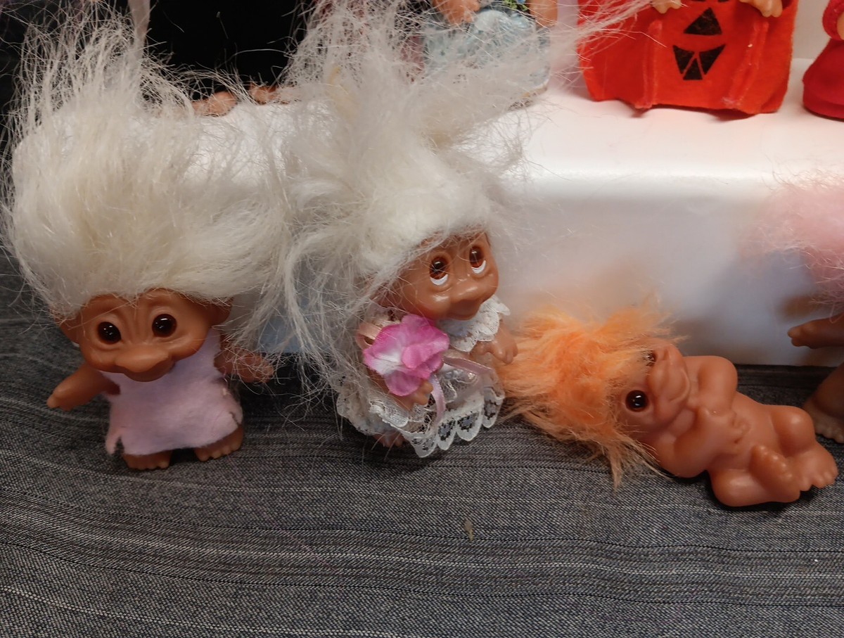 海外輸入人形 DAM社 ビンテージ トロール Trolls トーマス・ダム グッドラックトロール デンマークヴィンテージ