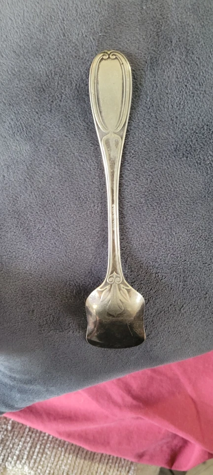 Hall & Elton Tercer Tipo Moneda Plata Jalea Bayas Azúcar Pala Servir Cuchara Foto 2 de 3