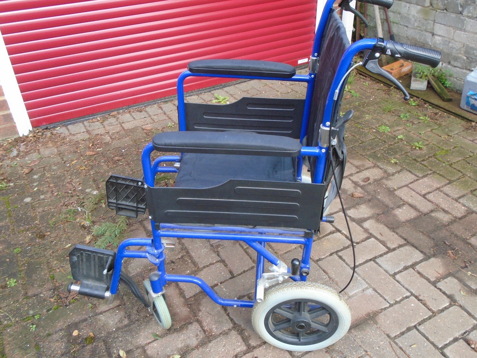 Angel Mobility Folding Propelled Wheelchair With Mag Wheels eBay