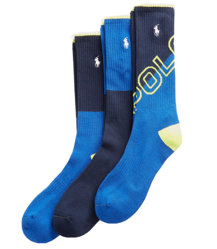 Blue polo cheap socks