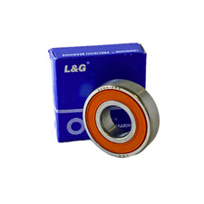 2 PACK Bearing 6203-2RS Double Rubber Seal 17x40x12mm, High Quality Bearing.
