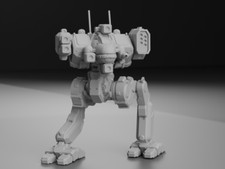 OSR-3D "Osiris" - Alternate Battletech Mechwarrior Miniatures