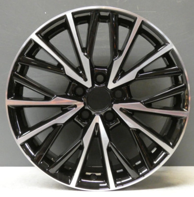 TOYOTA CH-R DYNAMIC 18 ZOLL ALUFELGE FELGE SCHWARZ DIAMANTSCHLIFF PW45710000 ORIGINAL X1
