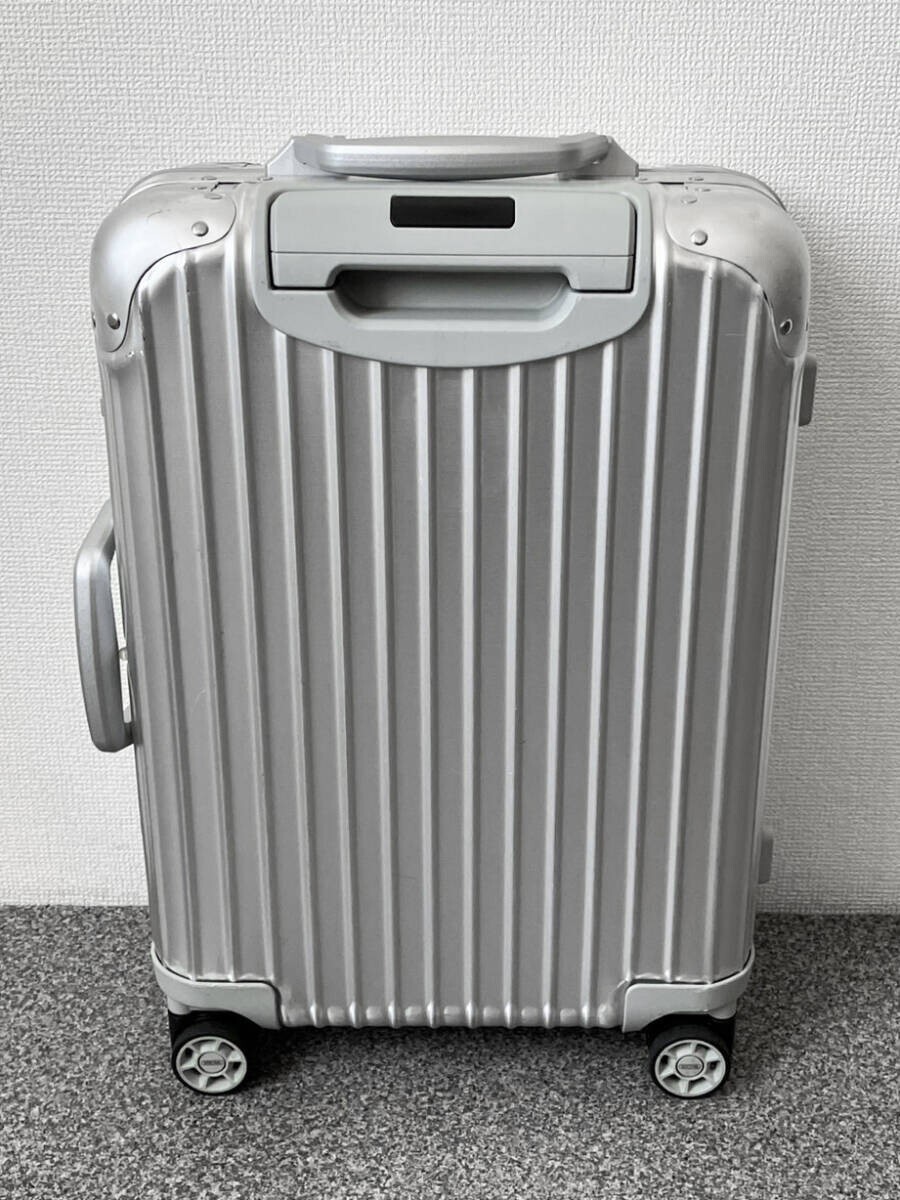 RIMOWA TOPAS CABIN9205 32L アルミ4輪 RIMOWA Topas 32L Suitcase 4-Wheel Aluminum Original Cabin