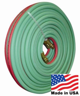 50/' x 1//4/" Goodyear//Continental Twin Torch Hose Oxygen Acetylene Welding Grade R