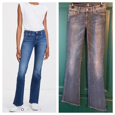 7 For All Mankind Skinny Bootcut jeans sz 26 | eBay