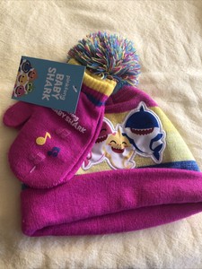 baby shark winter hat