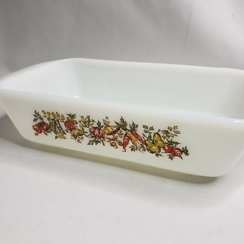 Vintage Fire King Spice of Life Casserole Baking Dish Anchor Hocking - Picture 3 of 6