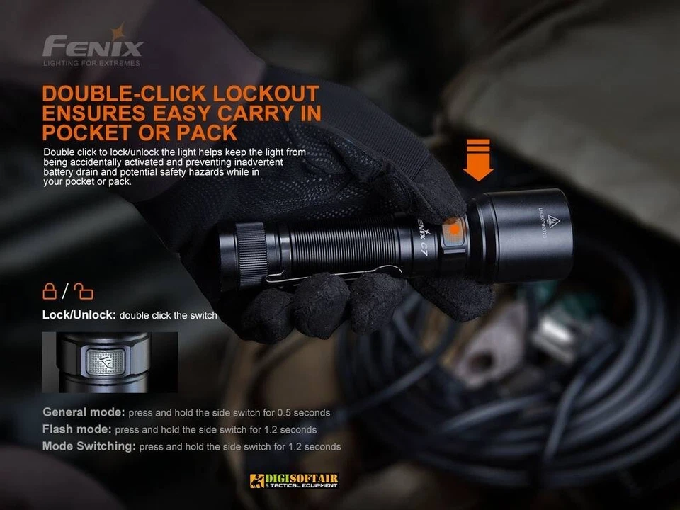 FENIX C7 torcia LED 3000 lumens - Imagen 4 de 4