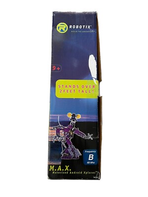 Rare Complete Robotix Max Motorized Android Xplorer 98742 | eBay