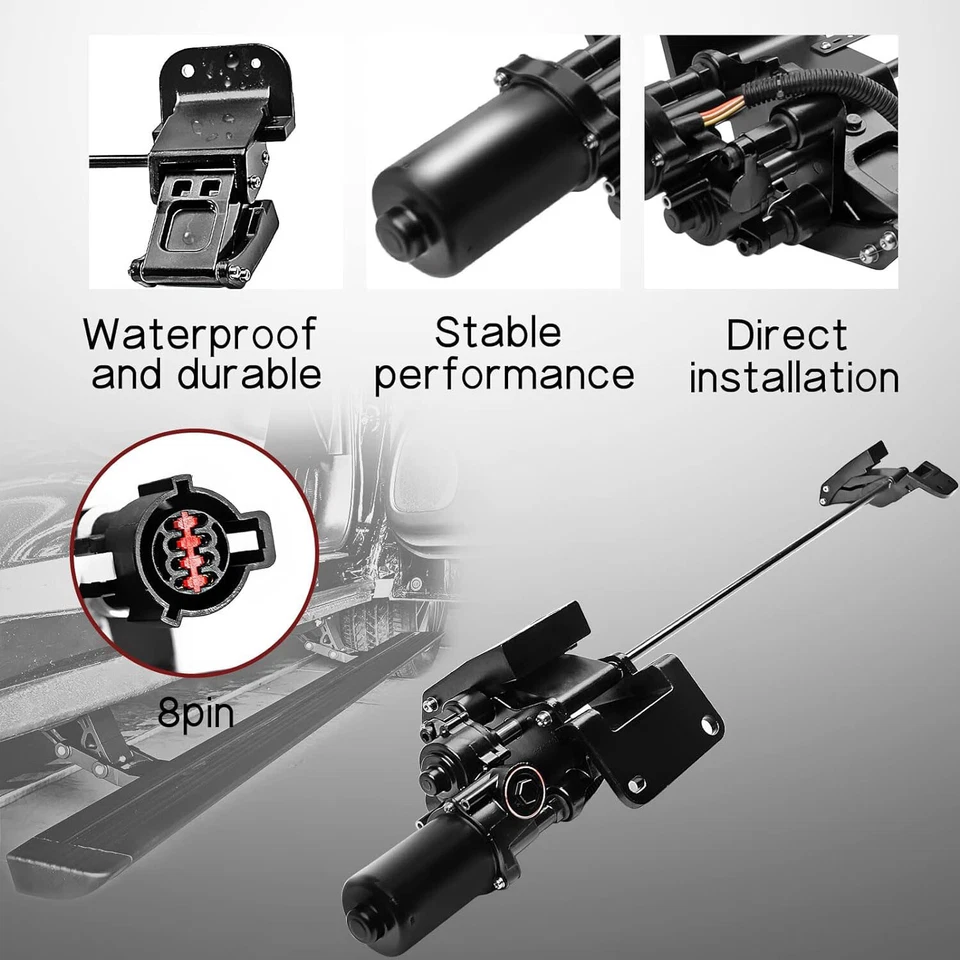 Motor de estribo lateral derecho con montaje de soporte para Ford Expedition Lincoln Foto 3 de 4