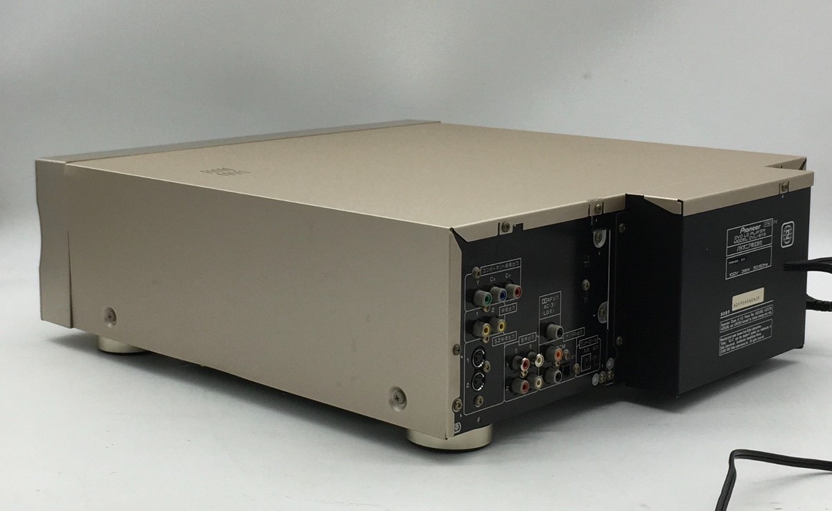 Serviced】Pioneer DVL-919 LD DVD CD Player 100V w/ Remote Manual