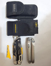 Leatherman Signal Orignal Wave Multi-Tool Lot of 2 w/ Nylon Sheaths
