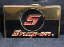 Snap On Tools Belt Buckle Made In USA SPP-643 Solid Brass BTS