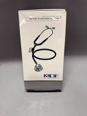 MDF Instruments MDF747XP Acoustica Lightweight Dual Head Stethoscope - Black