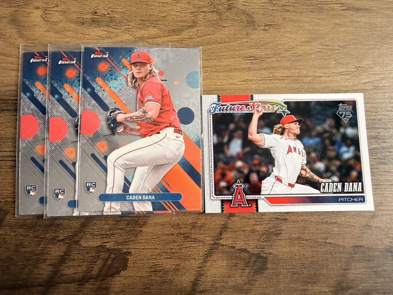 Caden Dana RC/FUTURE STARS Lot 🔥🔥🔥 4 Cards