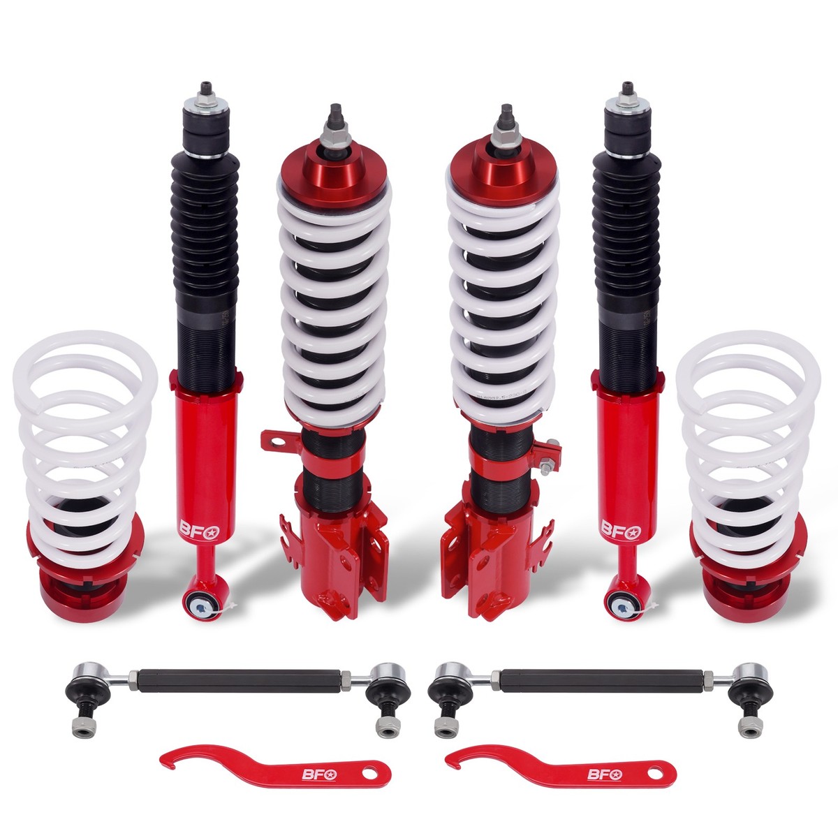 Coilover Struts Shocks For Toyota Yaris 2006-2011 Suspension Kit