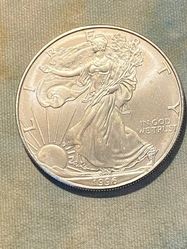 1996 American Silver Eagle Brilliant Uncirculated Very Low Mintage