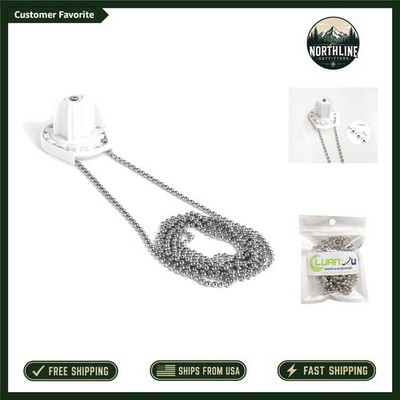 Versatile 4.5mm Stainless Steel Chains for Roller, Venetian, and Vertical Blinds