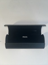 Prada Optical Case Eyeglass Black Hard Box Magnetic Original and Authentic