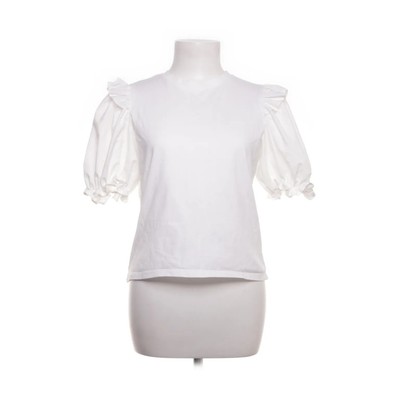 Zara, Top, Größe: S, Weiß, Einfarbig, Damen #EzV