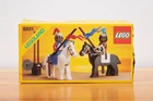 LEGO Castle 6021 Lion Knights Jousting Knights Very Good Condition Box Vintage