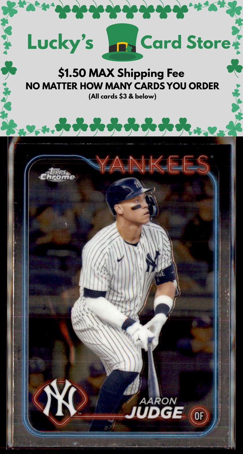 2024 Topps Chrome #50 Aaron Judge