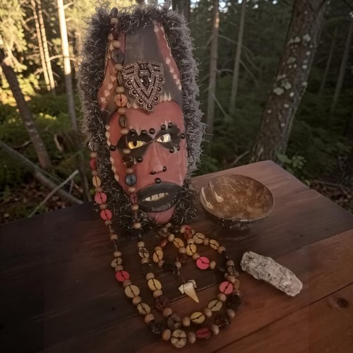 Voodoo Devotee Station For Kalfu Legba..... No USA Tariffs To Pay