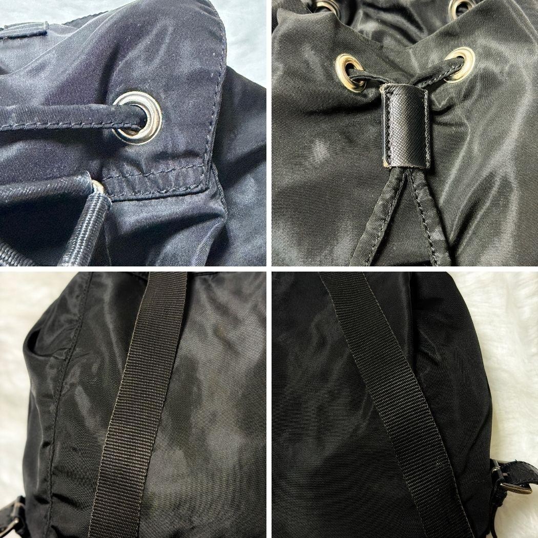 Prada Testo Nylon Mini Backpack 25cm Drawstring T… - image 10