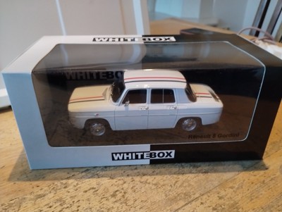 Renault 8 Gordini 1964 weiß Modellauto 1:24 Whitebox