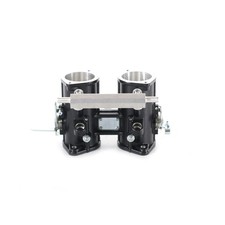 50 Dcoe Weber Dellorto Empi Sidedraft Throttle Body W Fuel Rail Efi 50mm Black