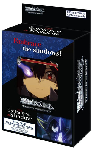 Weiss Schwarz The Eminence in Shadow English Trial Deck