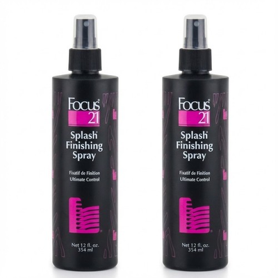 #ad #ad Focus 21 Splash Finishing Spray Pack of 2 BRAND NEW RARE 12 Fl Oz OLD FORMULA $199.95