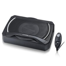 Alpine Electronics SWE-1080 20cm Compact Powered Subwoofer Car Audio New