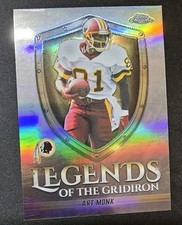2025 Topps Chrome Football Legends Of The Gridiron Art Monk Refractor #LOG-19