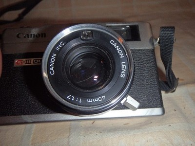 Canon Canonet G-III QL 17 Camera 40mm w/ Canolite D Flash | eBay