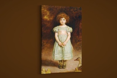 John Everett Millais - Ducklings - Art Print on Paper or Canvas