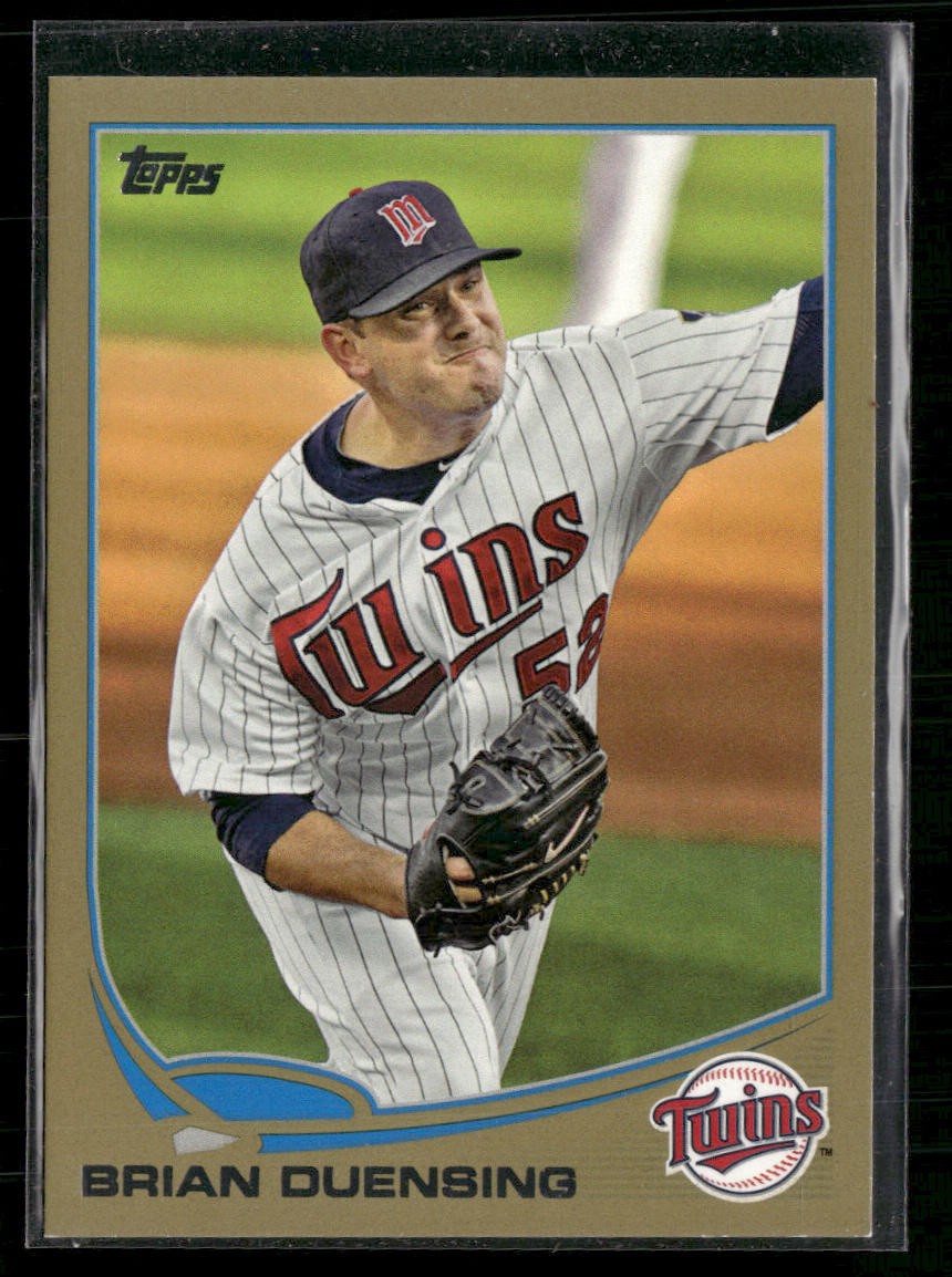2013 Topps #467 Brian Duensing Gold #/2013