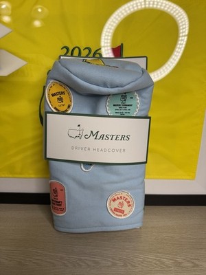 2026 Augusta National Masters Driver Headcover Decorative Badges Seamus Golf!