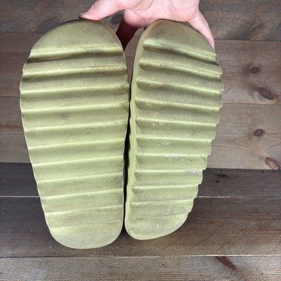 adidas yeezy mens size 11 shoes green resin slip on comfort  display picture 1