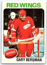1975-76 O-Pee-Chee Gary Bergman Detroit Red Wings #236