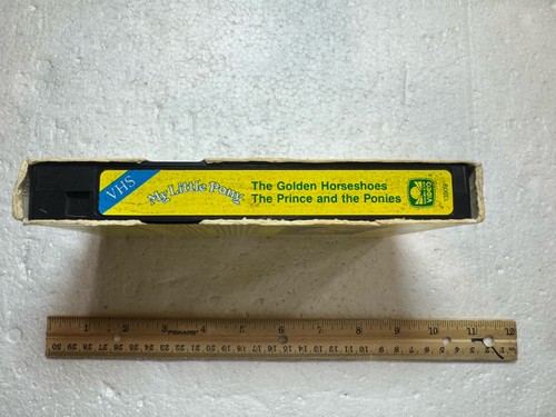 MLP My Little Pony VHS Golden Horseshoes Prince Ponies 1987 Golden Book - Picture 17 of 17
