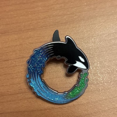 Seaworld One Ocean Pin Orca Shamu Killerwal