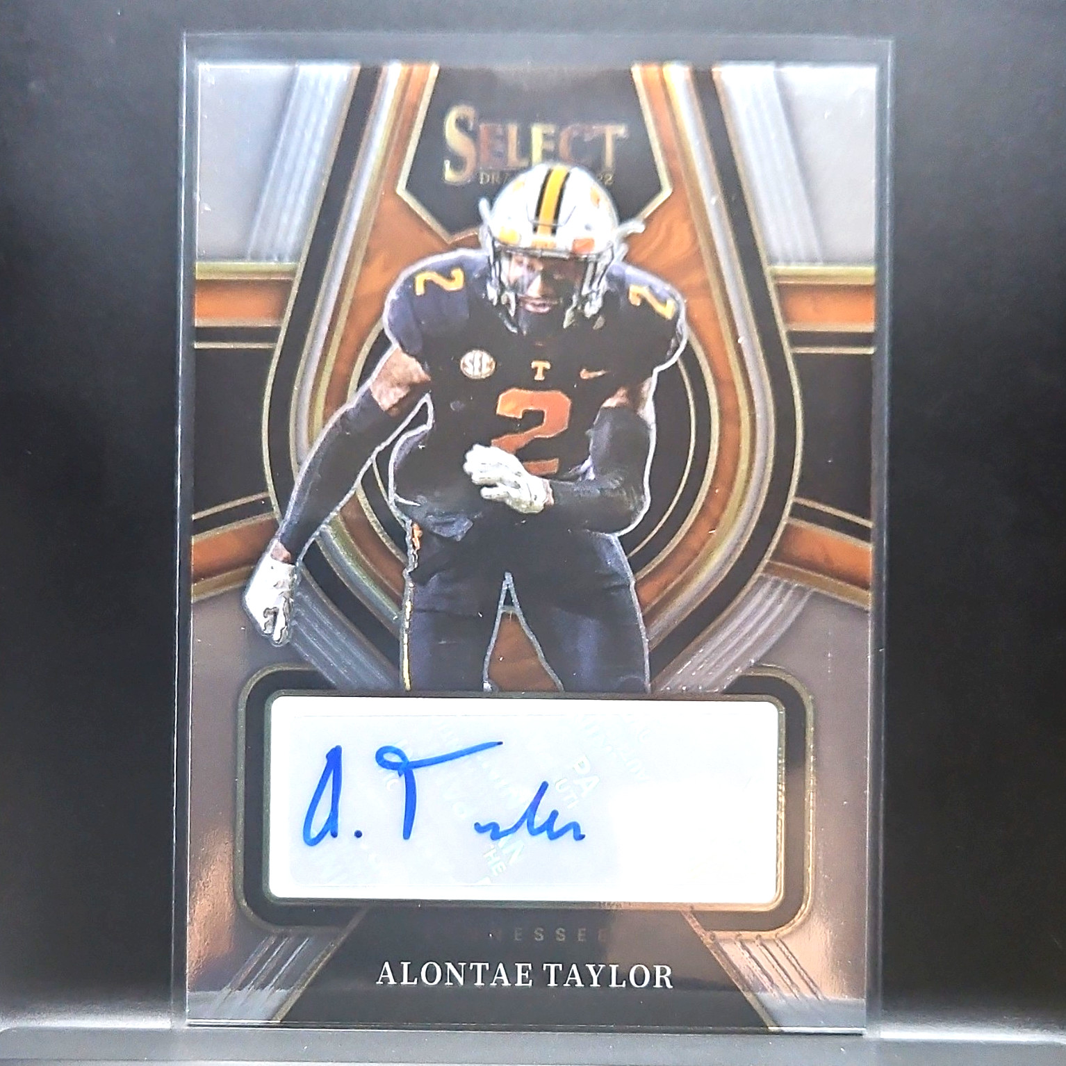 2022 Panini Select Draft Picks - Alontae Taylor (AU, RC) #RS-ATA