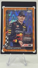 Max Verstappen 2025 Topps Chrome Formula 1 F1 Orange RayWave /25《Slab Ready》🔥